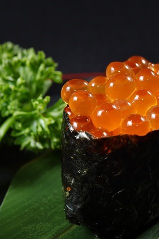 Обои икра, суши, морепродукты, seafoods, caviar, sushi, seafood разрешение 2880x1923 Загрузить