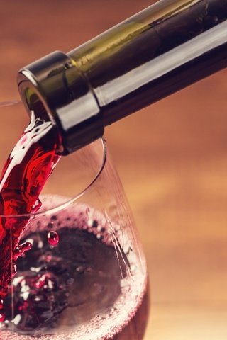Обои напиток, бокал, вино, бутылка, красное, красное вино, drink, glass, wine, bottle, red, red wine разрешение 2880x1920 Загрузить