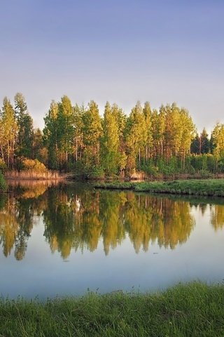 Обои вечер, река, осень, the evening, river, autumn разрешение 1920x1080 Загрузить