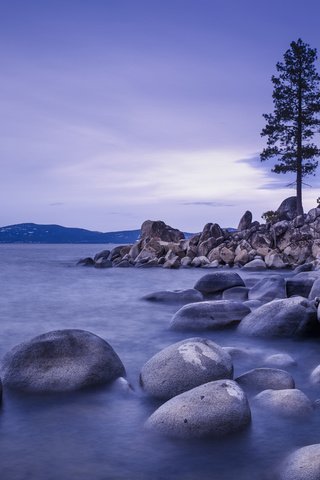 Обои озеро, закат, пейзаж, сша, озеро тахо, сьерра-невада, lake, sunset, landscape, usa, lake tahoe, sierra nevada разрешение 7000x4375 Загрузить