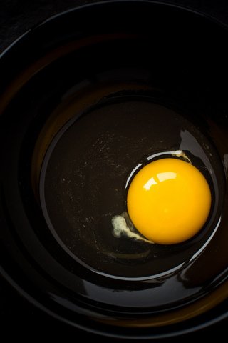 Обои макро, фон, черный фон, яйцо, миска, желток, macro, background, black background, egg, bowl, the yolk разрешение 2048x1365 Загрузить