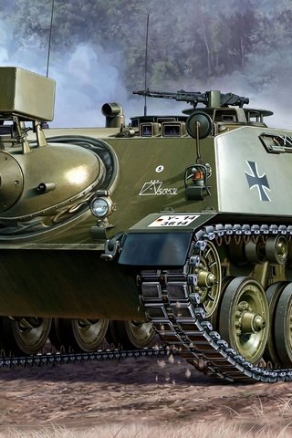 Обои рисунок, немецкая, самоходная, противотанковая, figure, german, self-propelled, anti-tank разрешение 2560x1440 Загрузить