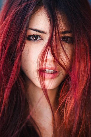 Обои глаза, красные волосы, девушка, рыжие, delaia gonzalez, портрет, латинка, взгляд, красные, модель, волосы, лицо, eyes, red hair, girl, portrait, latina, look, red, model, hair, face разрешение 2048x1356 Загрузить