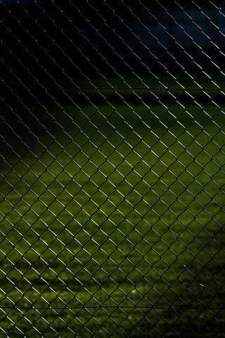 Обои металл, фон, забор, сетка, metal, background, the fence, mesh разрешение 3839x2697 Загрузить