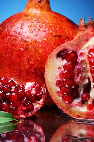 Обои фрукты, плоды, граната, гранат, fruit, pomegranate, garnet разрешение 2880x2079 Загрузить