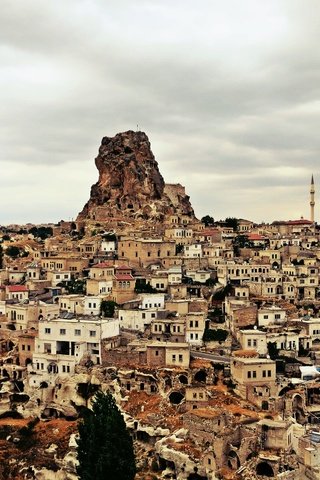 Обои башня, турция, каппадокия, индейка, cappadokia, ortahisar castle, ортахисар, tower, turkey, cappadocia, ortahisar разрешение 4000x2875 Загрузить