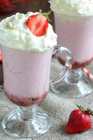 Обои клубника, сливки, десерт, strawberry, cream, dessert разрешение 3000x1913 Загрузить