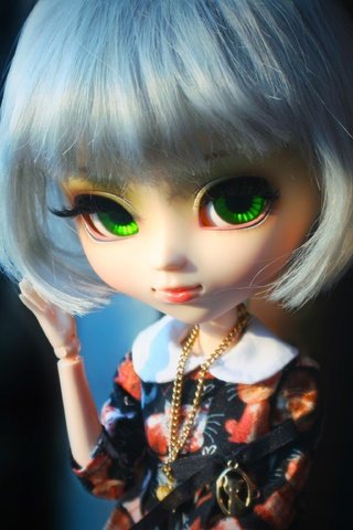 Обои глаза, игрушка, кукла, лицо, большие, цепочка, челка, eyes, toy, doll, face, large, chain, bangs разрешение 3456x2304 Загрузить