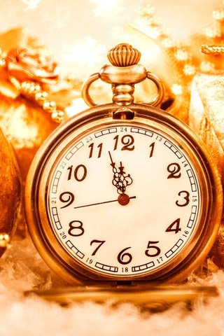 Обои новый год, украшения, часы, подарок, праздник, подароки, new year, decoration, watch, gift, holiday, gifts разрешение 2560x1600 Загрузить