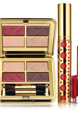 Обои помада, тени, бренд, косметика, лак, тушь, estee-lauder, тени для век, lipstick, shadows, brand, cosmetics, lacquer, mascara разрешение 1920x1080 Загрузить