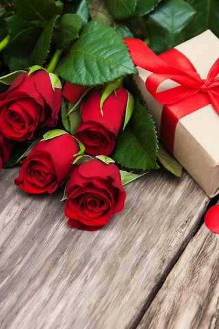 Обои бутоны, красные розы, розы, сердечка, подарок, valentine`s day, романтик, краcный, день святого валентина,  цветы, роз, влюбленная, love, buds, red roses, roses, heart, gift, romantic, red, valentine's day, flowers разрешение 3466x2392 Загрузить