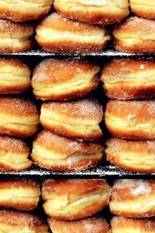 Обои пончики, выпечка, пудра, булочки, donuts, cakes, powder, buns разрешение 2560x1487 Загрузить