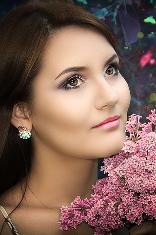 Обои цветы, девушка, портрет, взгляд, волосы, лицо, oliana, esina, oliana esina, flowers, girl, portrait, look, hair, face разрешение 5184x3456 Загрузить