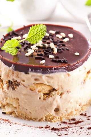 Обои мята, шоколад, сладкое, десерт, пирожное, крем, mint, chocolate, sweet, dessert, cake, cream разрешение 4672x3104 Загрузить