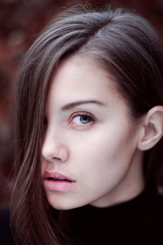 Обои глаза, девушка, портрет, взгляд, модель, волосы, губы, лицо, eyes, girl, portrait, look, model, hair, lips, face разрешение 2000x1335 Загрузить