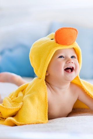 Обои улыбка, дети, ребенок, младенец, полотенце, smile, children, child, baby, towel разрешение 2558x1600 Загрузить