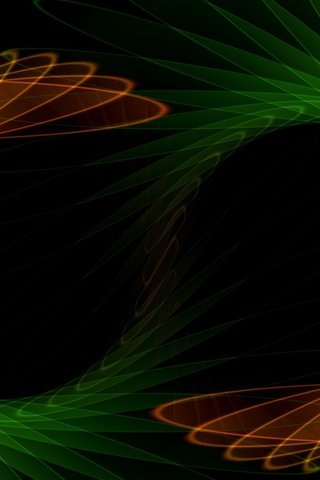 Обои абстракция, узоры, черный фон, фрактал, abstraction, patterns, black background, fractal разрешение 1920x1080 Загрузить