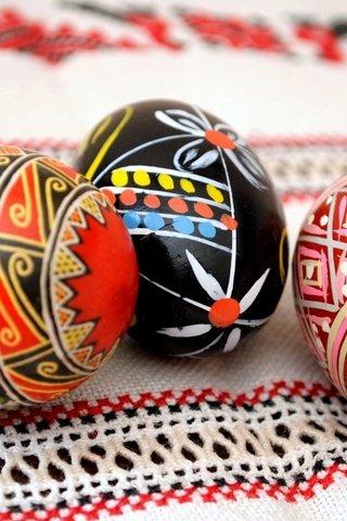 Обои ткань, пасха, яйца, праздник, салфетка, пасхальные, крашенки, fabric, easter, eggs, holiday, napkin разрешение 3840x2400 Загрузить