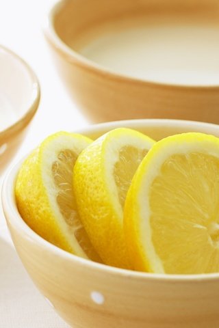 Обои фрукты, лимон, дольки, тарелки, цитрусы, миски, fruit, lemon, slices, plates, citrus, bowls разрешение 2560x1600 Загрузить