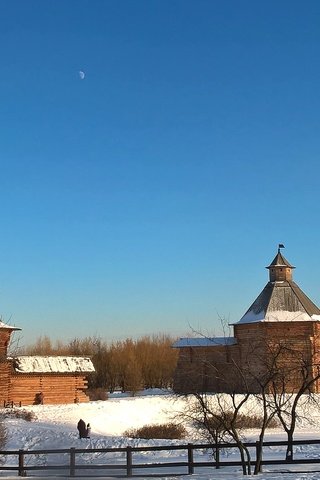 Обои зима, парк, церковь, изображение, музей, коломенское, winter, park, church, image, museum, kolomenskoye разрешение 3037x1661 Загрузить