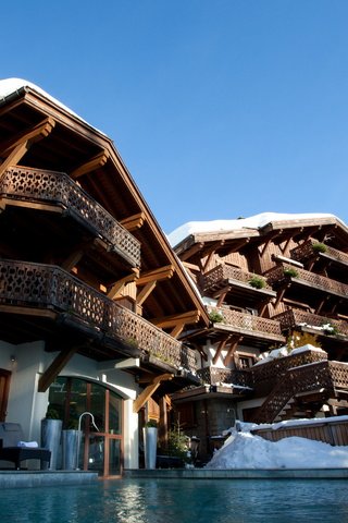 Обои город, дома, курорт, франция, куршевель, the city, home, resort, france, courchevel разрешение 4762x3175 Загрузить