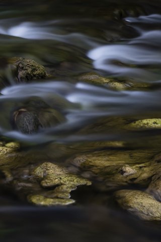 Обои вода, река, камни, поток, water, river, stones, stream разрешение 2369x1445 Загрузить