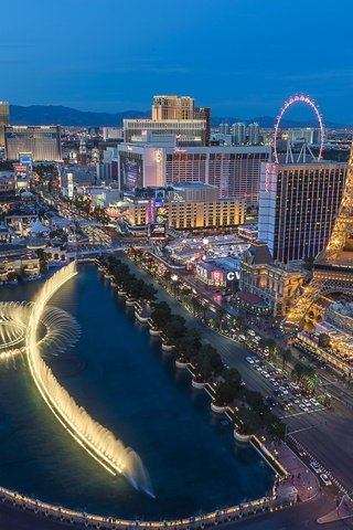 Обои панорама, город, сша, лас-вегас, panorama, the city, usa, las vegas разрешение 2048x1347 Загрузить