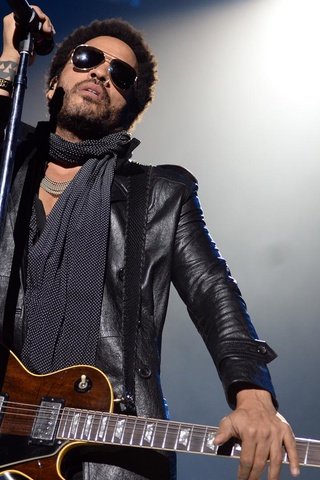 Обои гитара, концерт, музыкант, кожаная куртка, lenny kravitz, ленни кравиц, guitar, concert, musician, leather jacket разрешение 1920x1080 Загрузить