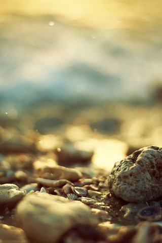 Обои вода, камни, берег, галька, море, пляж, water, stones, shore, pebbles, sea, beach разрешение 1920x1200 Загрузить