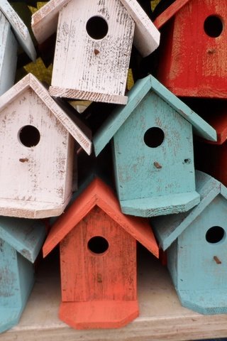 Обои домики, крыша, скворечник, птичьи домики, скворечники, houses, roof, birdhouse, bird houses, birdhouses разрешение 1920x1440 Загрузить