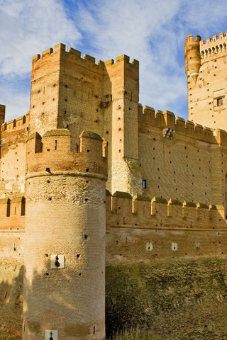 Обои замок, испания, castillo de la mota, замок ла-мота, castle, spain, the castle of la mota разрешение 4272x2848 Загрузить