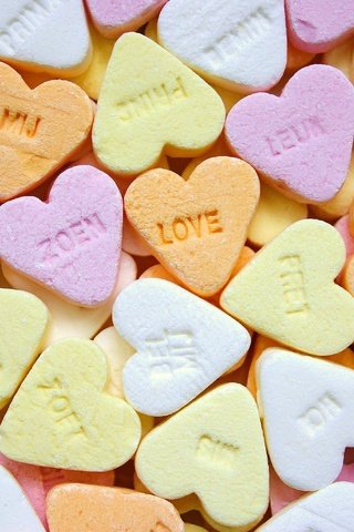 Обои конфеты, любовь, сердца, сердечки, сладкое, десерт, candy, love, heart, hearts, sweet, dessert разрешение 3072x2048 Загрузить