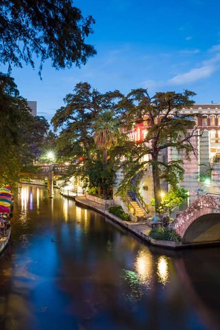 Обои река, город, набережная, сша, техас, сан-антонио, river, the city, promenade, usa, texas, san antonio разрешение 1920x1200 Загрузить