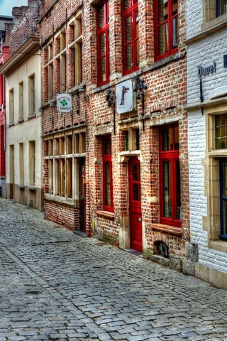 Обои улица, здания, бельгия, гент, street, building, belgium, ghent разрешение 4512x3000 Загрузить