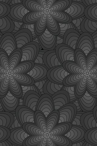 Обои текстура, фон, узор, чёрно-белое, texture, background, pattern, black and white разрешение 3840x2400 Загрузить