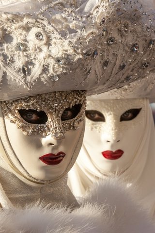 Обои венеция, костюмы, шляпы, маски, карнавал, venice, costumes, hats, mask, carnival разрешение 3000x1963 Загрузить