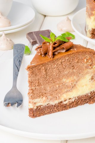 Обои шоколад, торт, зефир, чизкейк, безе, chocolate, cake, marshmallows, cheesecake, meringue разрешение 7000x4636 Загрузить