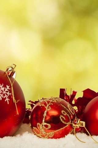 Обои новый год, шары, украшения, рождество, new year, balls, decoration, christmas разрешение 2880x1800 Загрузить