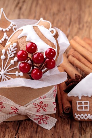 Обои новый год, корица, рождество, печенье, выпечка, анис, бадьян, new year, cinnamon, christmas, cookies, cakes, anis, star anise разрешение 3840x2400 Загрузить