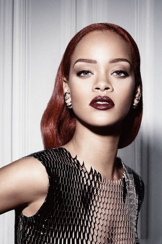 Обои девушка, портрет, взгляд, волосы, лицо, певица, рианна, girl, portrait, look, hair, face, singer, rihanna разрешение 3354x2878 Загрузить