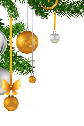 Обои новый год, елка, рождество, елочные украшения, new year, tree, christmas, christmas decorations разрешение 2880x1800 Загрузить