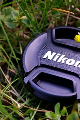 Обои трава, макро, цветок, камера, объектив, никон, крышка, grass, macro, flower, camera, lens, nikon, cover разрешение 3823x2593 Загрузить