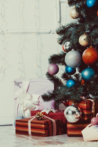 Обои новый год, елка, подарки, рождество, елочные украшения, new year, tree, gifts, christmas, christmas decorations разрешение 3840x2400 Загрузить