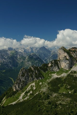 Обои небо, облака, горы, скалы, природа, пейзаж, австрия, тироль, the sky, clouds, mountains, rocks, nature, landscape, austria, tyrol разрешение 6000x4000 Загрузить