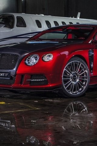 Обои красный, авто, гараж, ангар, бентли, red, auto, garage, hangar, bentley разрешение 1920x1080 Загрузить