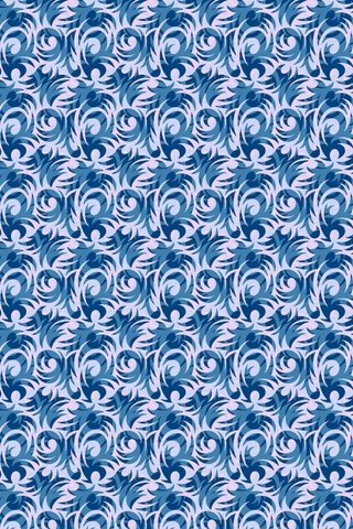 Обои текстура, синий, узор, белый, завитушки, texture, blue, pattern, white, curls разрешение 3000x3000 Загрузить