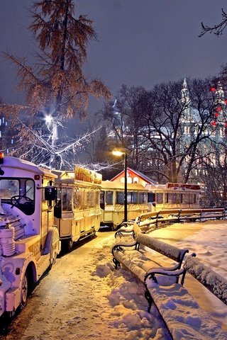 Обои ночь, зима, рынок, фото, парк, рождество, вена, night, winter, market, photo, park, christmas, vienna разрешение 2000x1336 Загрузить