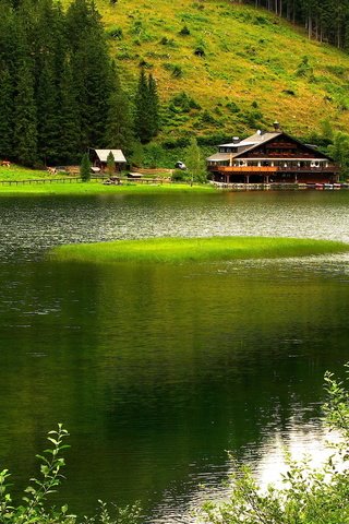 Обои озеро, и вообще красота, lake, and generally beauty разрешение 1920x1080 Загрузить