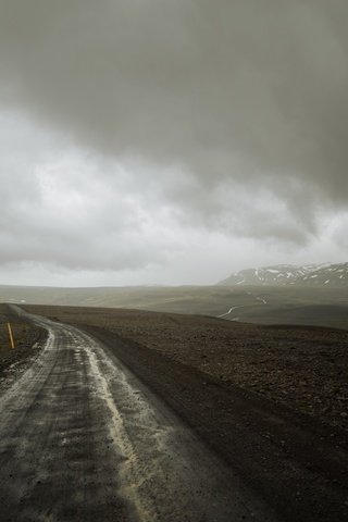 Обои дорога, облака, природа, пейзаж, гора, исландия, road, clouds, nature, landscape, mountain, iceland разрешение 5826x3884 Загрузить