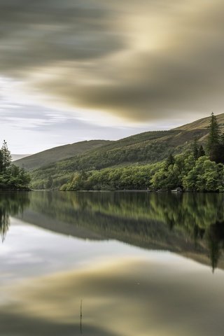 Обои озеро, природа, lake, nature разрешение 2048x1366 Загрузить